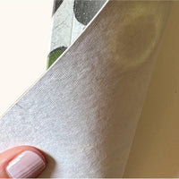 Carnet marbré à la main en vert